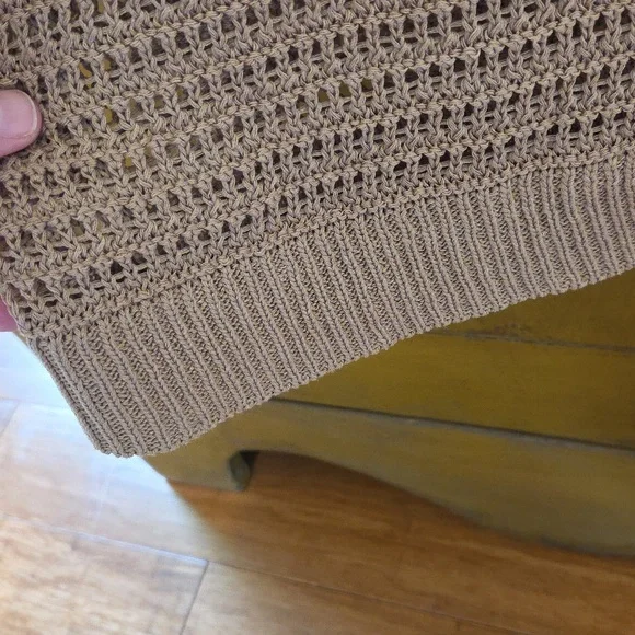 Max Studio Crocheted Shirt - Picture 4 of 4